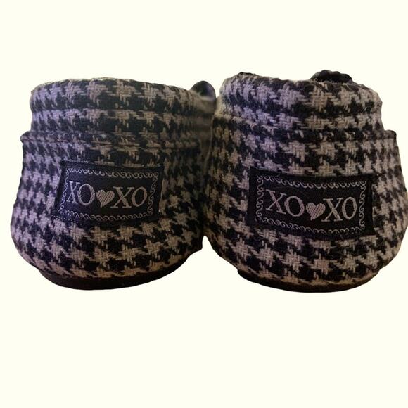Xoxo shoes size 7 flats fabric uppers leather insole. Synthetic sole - Picture 3 of 4